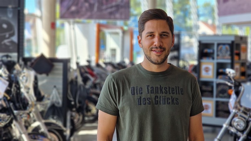Karl Schagerl, Geschäftsführer von Harley-Davidson St. Pölten. Karl Schagerl, Geschäftsführer von Harley-Davidson St. Pölten.