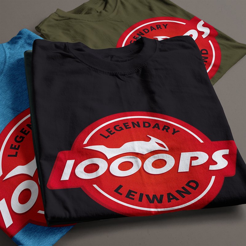 1000PS Merch - LOGO PATCH T-Shirt