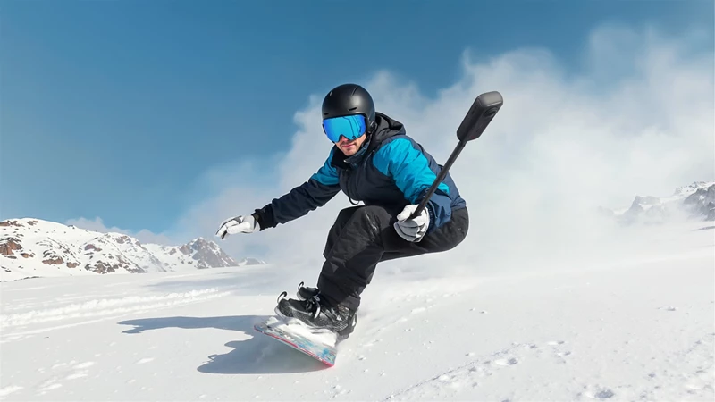 Die X4 Air im Schnee Die X4 Air im Schnee