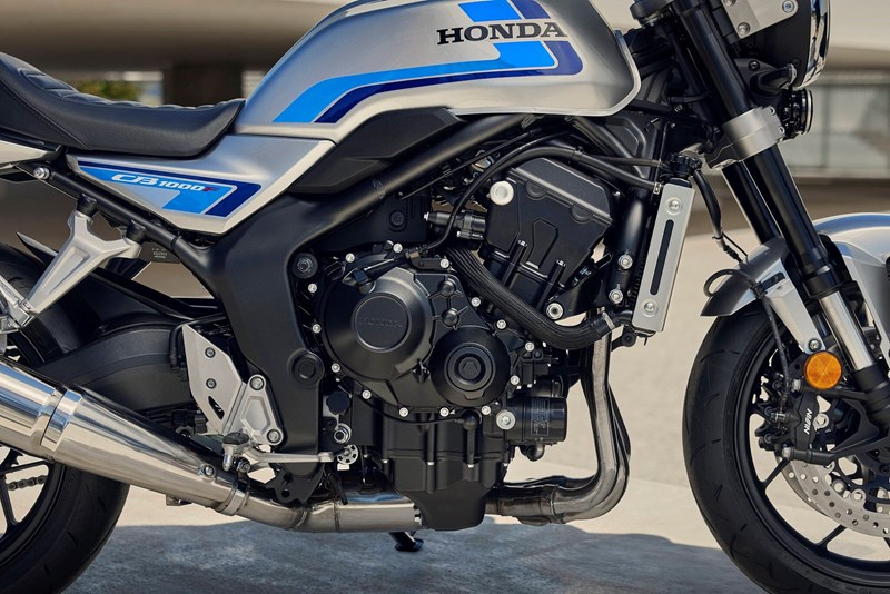 Auch in der aktuellen Hornet 1000 kommt dieser Vierzylinder zum Einsatz.