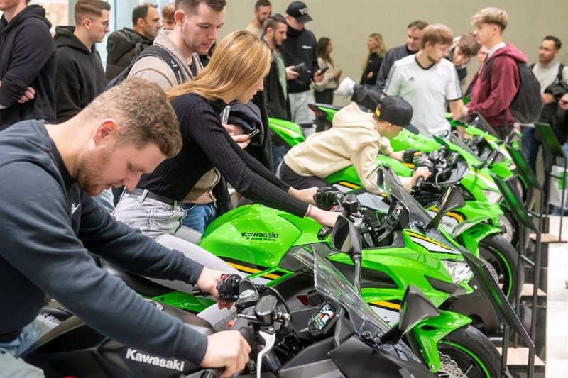 Kawasaki Deutschland wird auch dieses Jahr die Neuheiten für kommende Saison präsentieren.