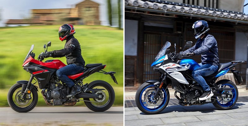 Suzuki SV-7GX vs Yamaha Tracer 7 im Daten-Vergleich