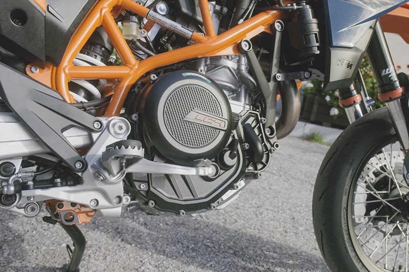 Der LC4-Einzylinder gilt als einer der legendärsten KTM Motoren.