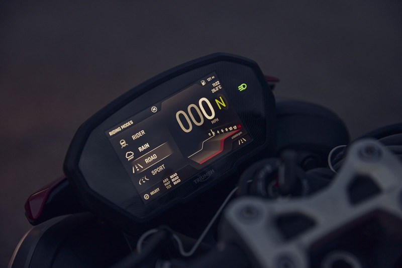 Nobel-TFT der 2023er Street Triple RS
