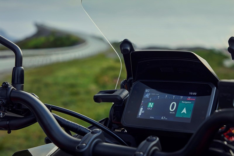 Nicht das Größte, aber intuitiv: Das Honda Display.