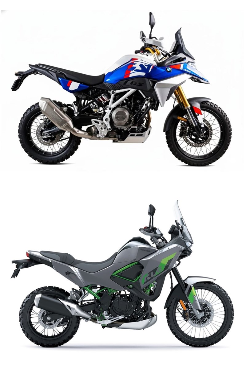 BMW F 450 GS und Kawasaki KLE 500 im Überblick