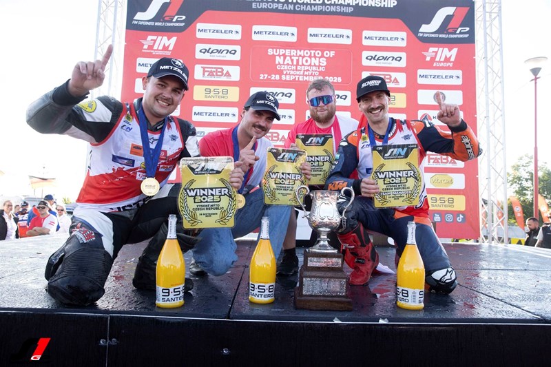 Supermoto-Team Österreich 2025 – Weltmeister.