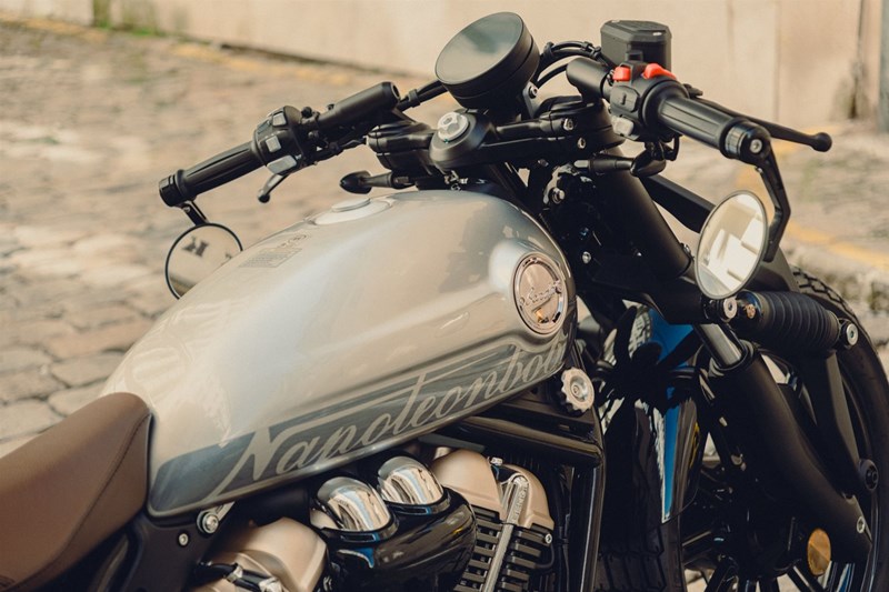 Trotz, oder gerade wegen des niedrigen Preises kann sich die Verarbeitung der Napoleonbob 250 sehen lassen.