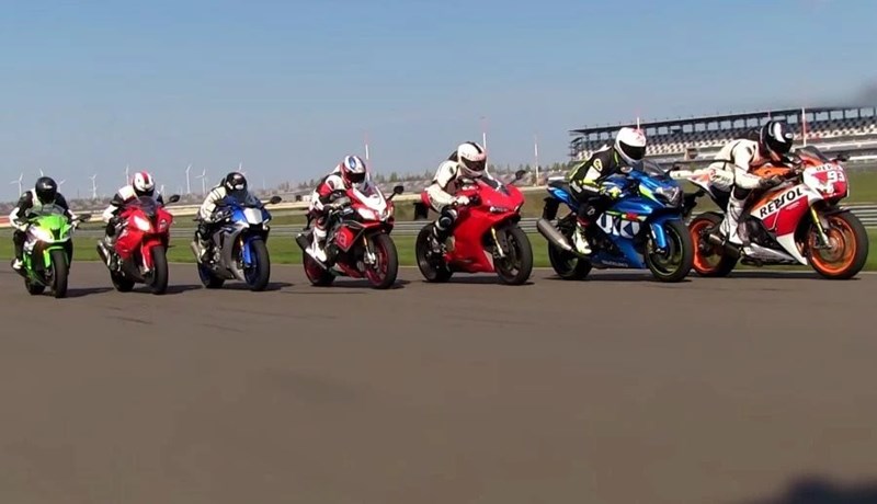 Diese Bikes fuhren bei den Trackdays!