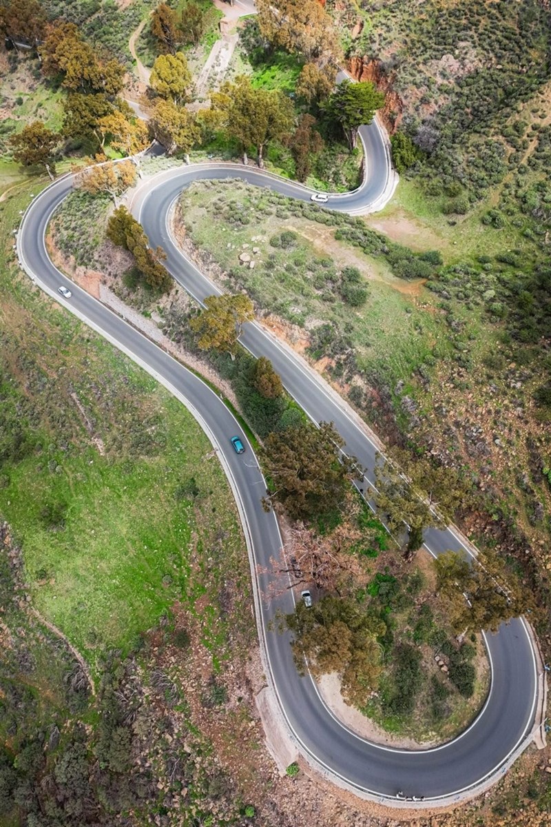 Traumhafte Kurven auf Gran Canaria! Motorradfahren im Januar hier ist einfach "Next Level"
