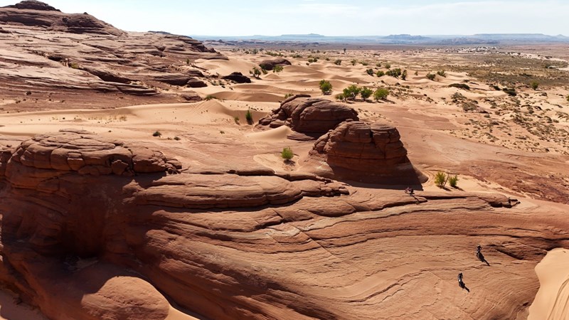 Faszinierende Landschaften! Mit dem Motorrad im Offroad Paradies Utah!