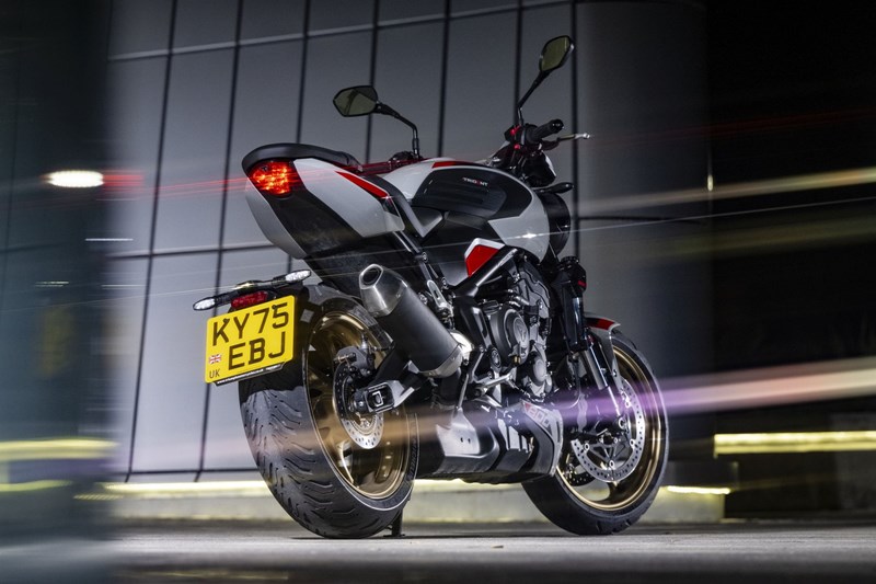 Mit dem Michelin Road 6 ist die Triumph Trident 800 für alle Fälle gerüstet.