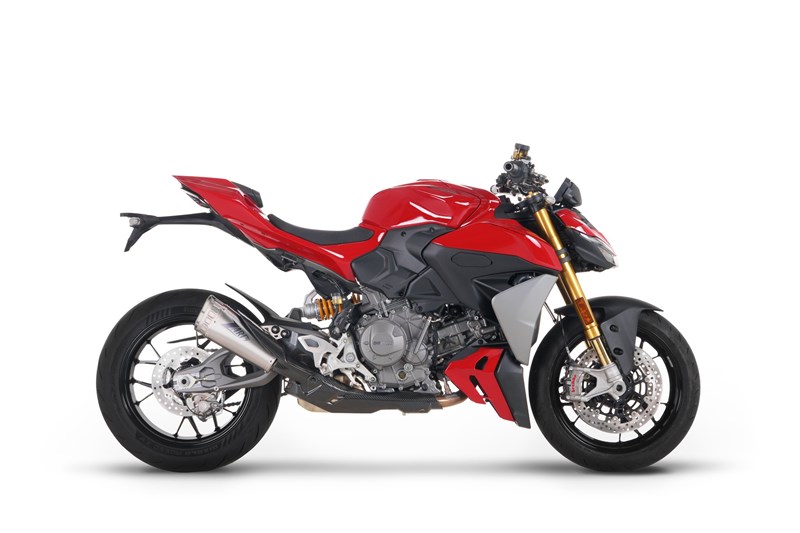 Ducati Streetfighter V2 mit ZARD Slip-On Titan