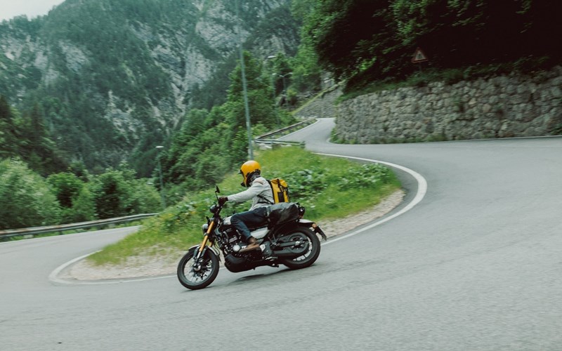 TVS Ronin beim 1000PS Test im Jahr 2024