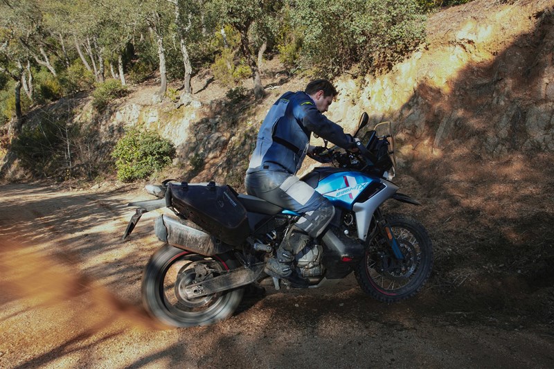 Elektronik mit Eigenheit: Nach starkem Durchdrehen war teils ein Neustart über die Zündung nötig