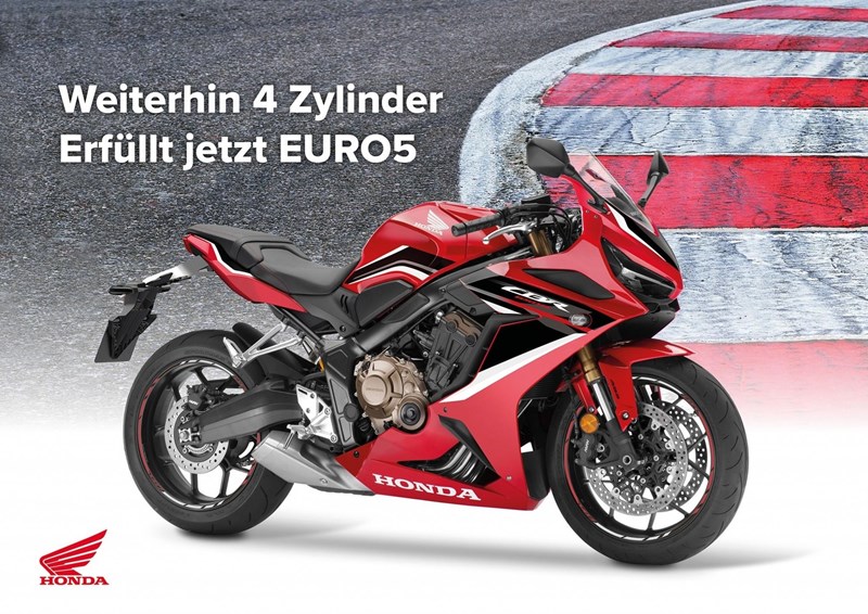 Die Euro5-Umstellung wurde stolz von Honda gezeigt.