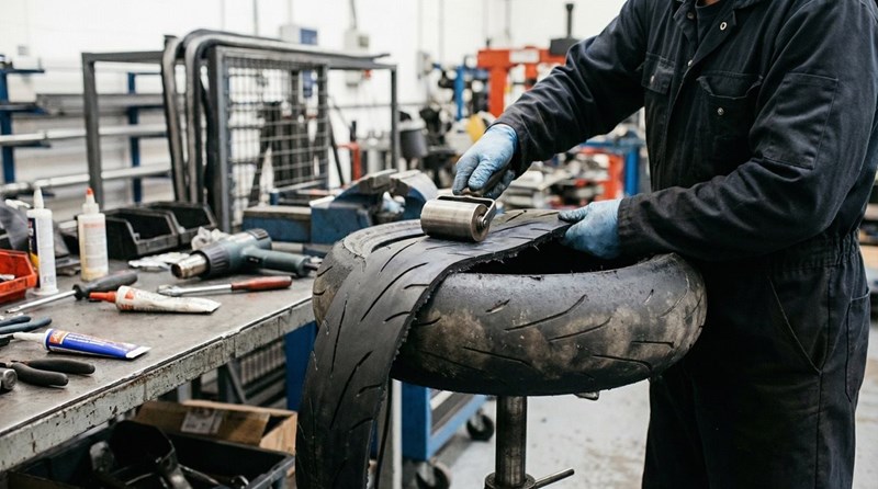 Performance-Nachteile der wiederverwendeten Motorradreifen sollen durch die höhere Umweltfreundlichkeit, Kostenersparnis und Möglichkeiten zur Individualisierung kompensiert werden.