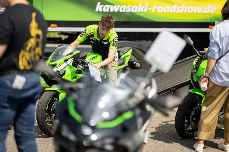 Kawasaki Days Probefahrten