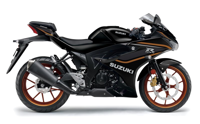 Suzuki GSX-R125 in Titan Black (YVU)