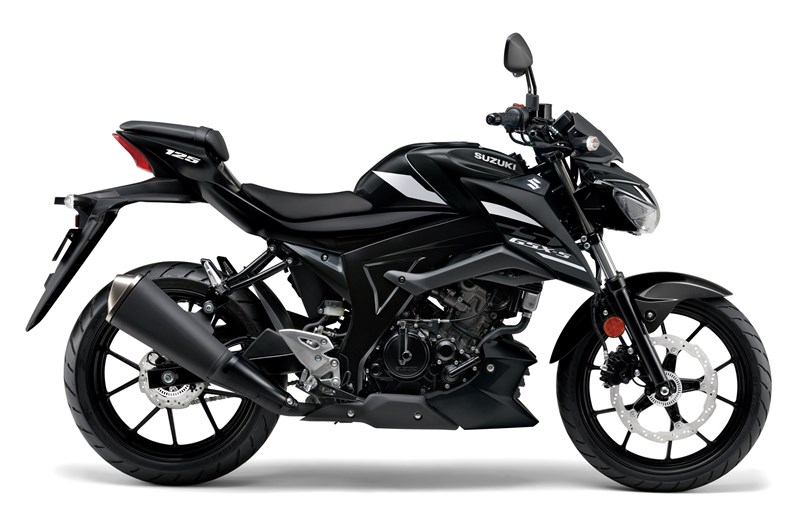 Suzuki GSX-S125 in Titan Black / Solid Black (ANM)