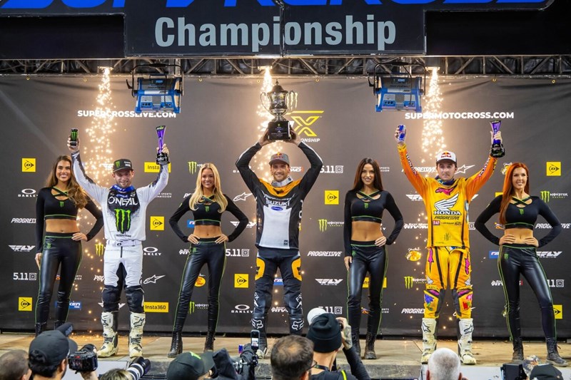 Podium Ken Roczen 450SMX St. Louis