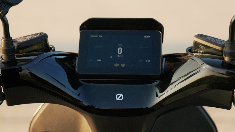 Zu dunkel: Das Display des LS1.