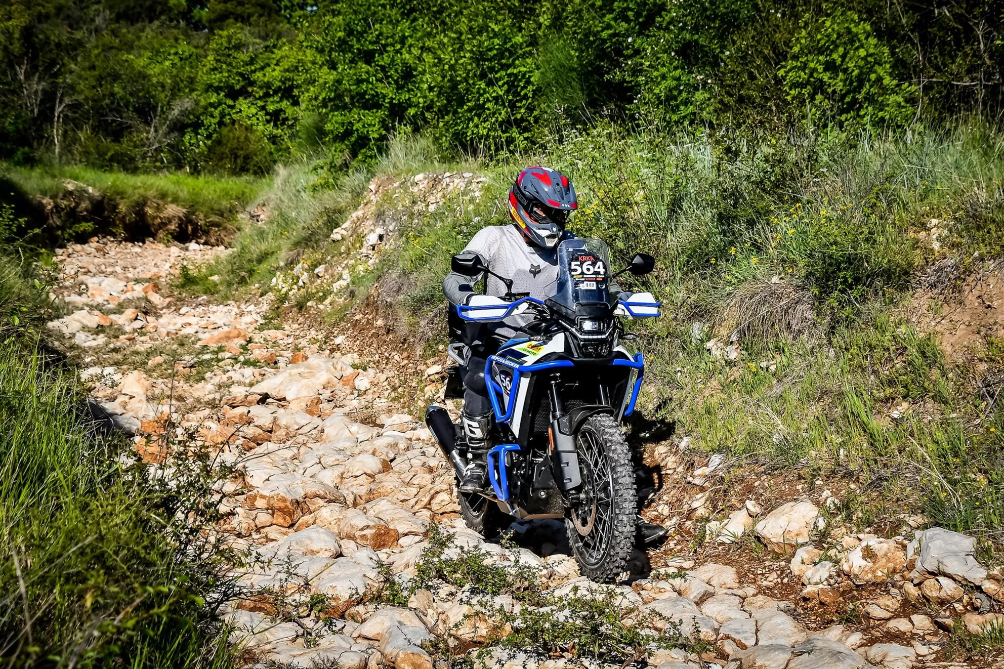 Mit der CFMOTO 450MT beim KRKA Enduro Raid 2026 - Foto: fotograficasestriere