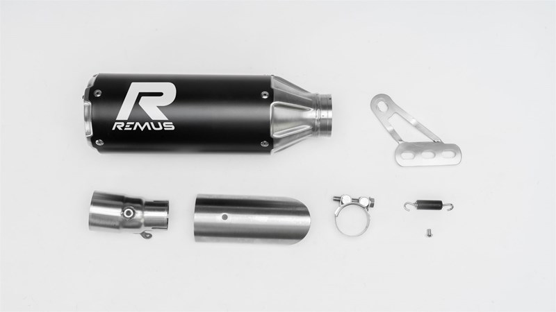 REMUS BoostR Euro-5 Slip-On für die Ducati Hypermotard 698 Mono / RVE