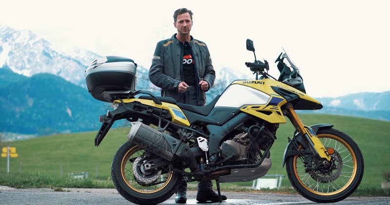 Weite Strecken? Nimm Platz und entspanne Dich! V-Strom 1050!