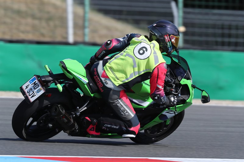 Kawasaki Crew mit dabei in Brünn