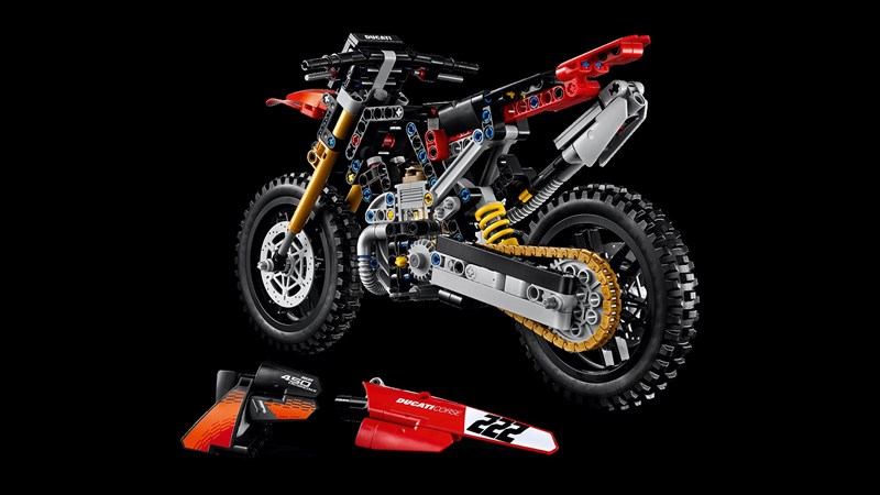 LEGO Ducati Desmo450 MX Factory
