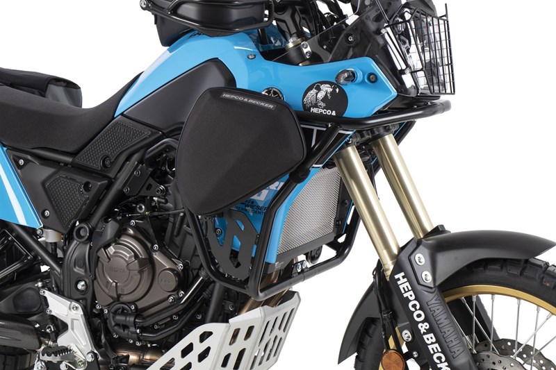 Tankschutzbügel + Schutzbügeltasche für Yamaha Tenere 700 Rally von Hepco&Becker Tankschutzbügel + Schutzbügeltasche für Yamaha Tenere 700 Rally von Hepco&Becker