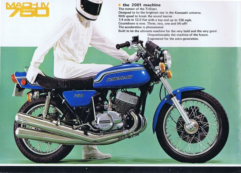 Kawasaki H2 750 Mach IV