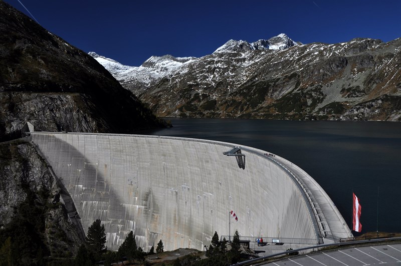 Maltatal mit Stausee Maltatal mit Stausee