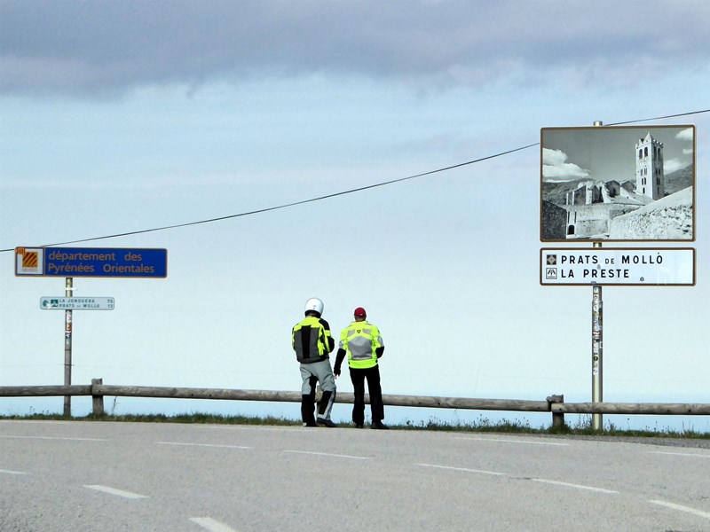 Motorrad-Tour in den Pyrenäen