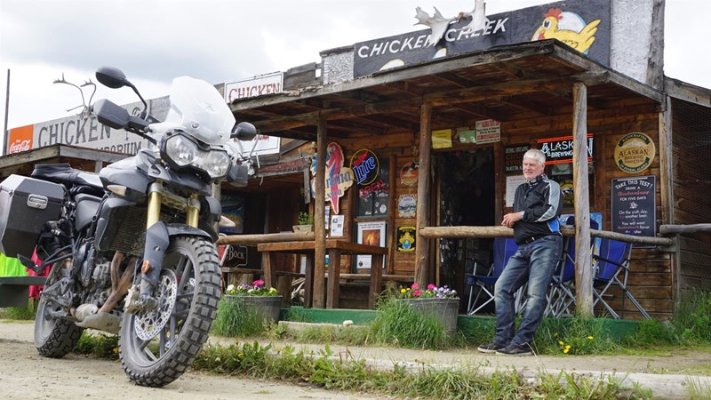 Goldgräberdorf Chicken in Alaska