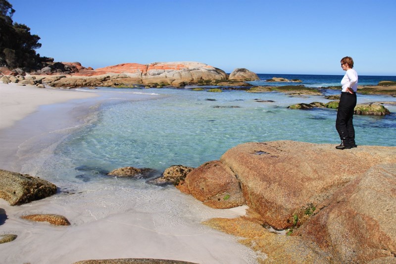 Bay of Fires in Tasmania