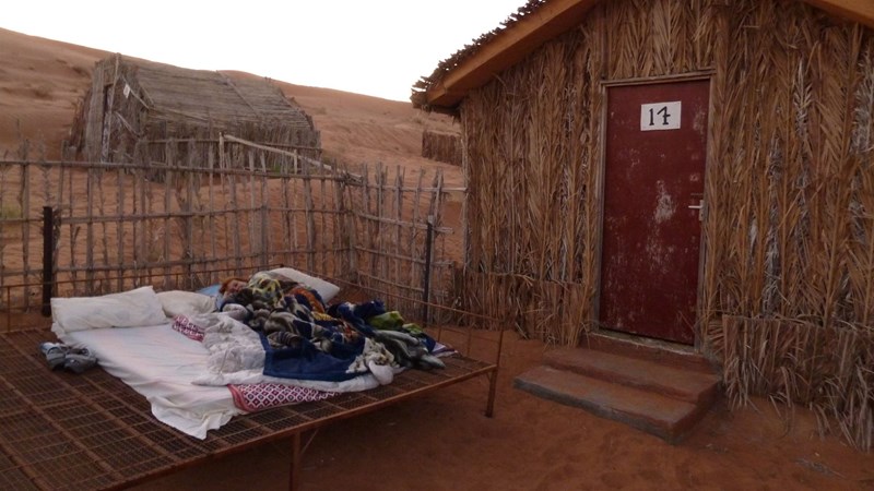Wüstenübernachtung im Oman