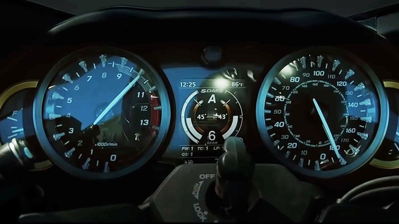 Suzuki Hayabusa 2021 Tacho  Suzuki Hayabusa 2021 Tacho