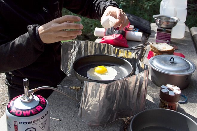Verpflegung bei der Seeker 2000 - selbst ist der mann oder die Frau!