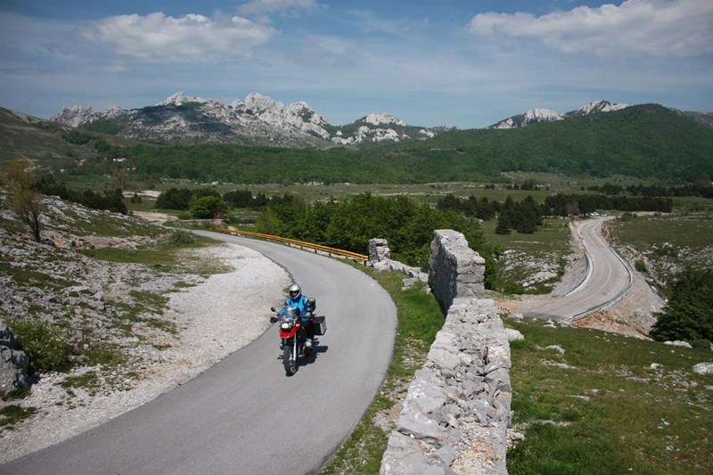 Straße nach Karlobag Straße nach Karlobag