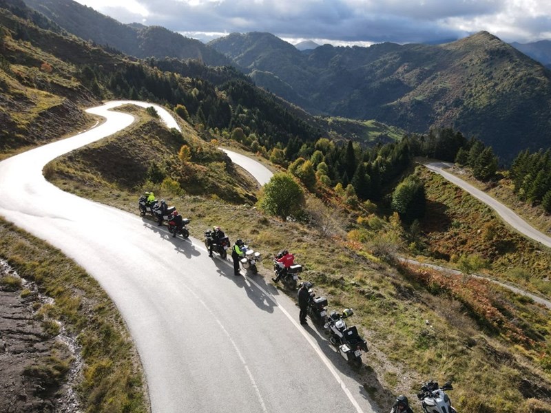 Tolle Motorradstrecken in Griechenland