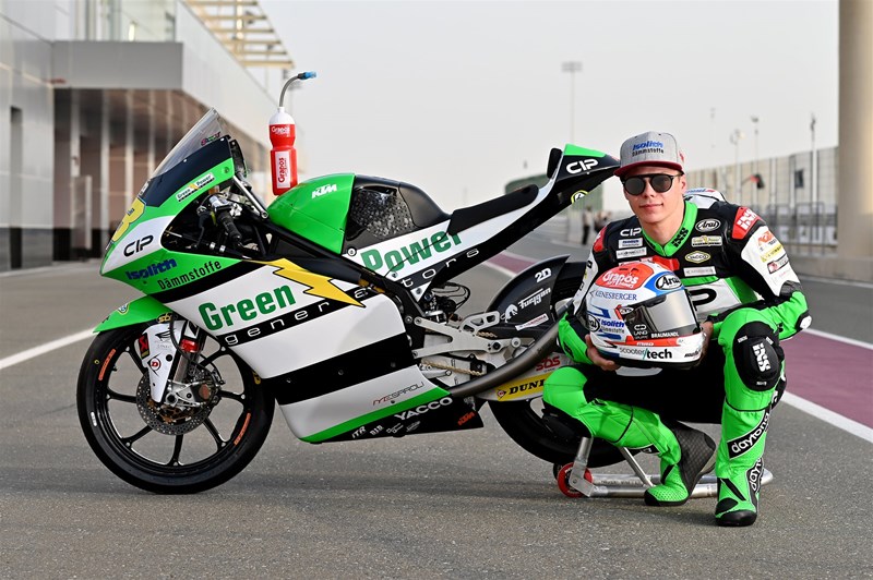 Maximilian Kofler und seine KTM RC250 Maximilian Kofler und seine KTM RC250