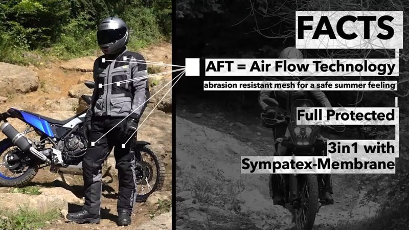 Modeka AFT AIR Technologie