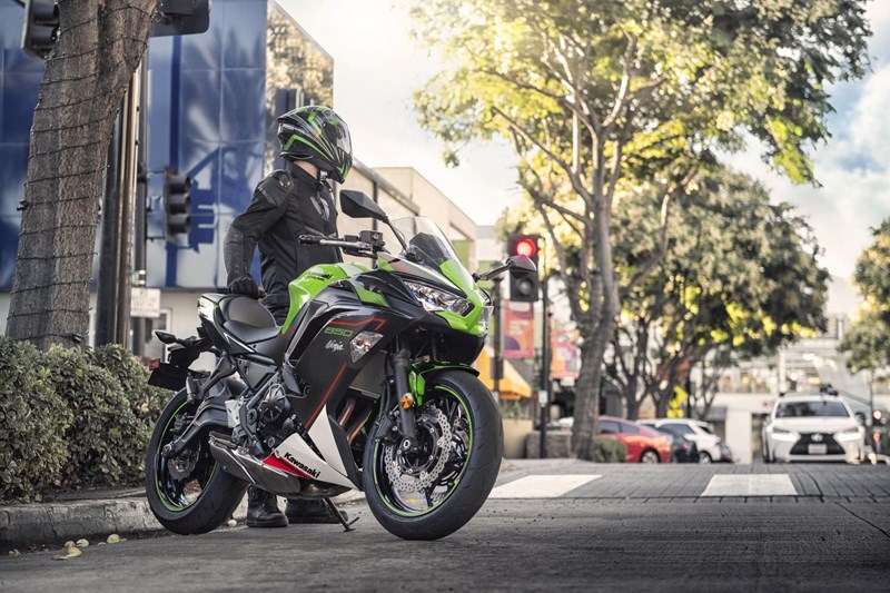 Die Kawasaki Ninja 650. Die Kawasaki Ninja 650.