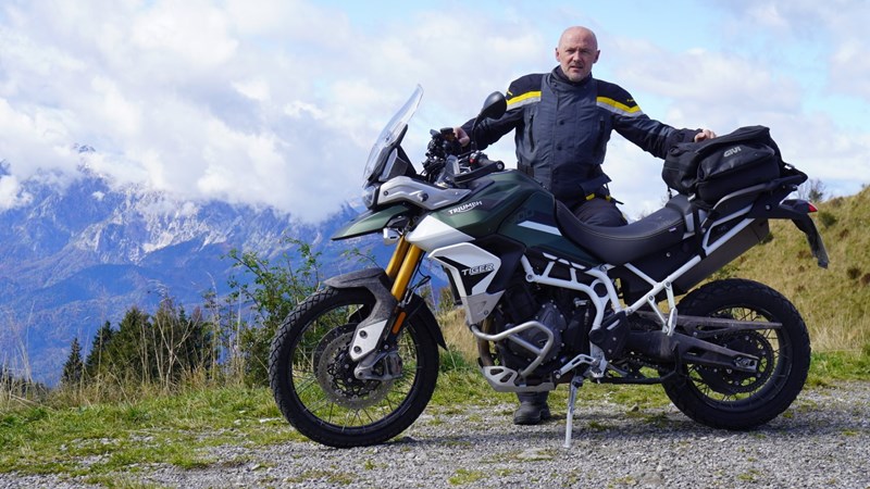 Conti TKC 70 Rocks auf der Triumph Tiger 900 Rally Pro