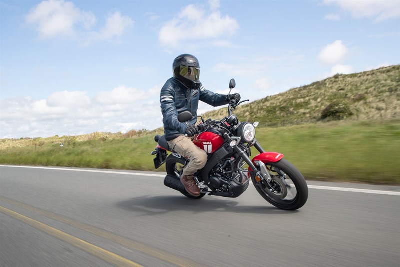 Sitzposition Yamhaa XSR125 Sitzposition Yamhaa XSR125