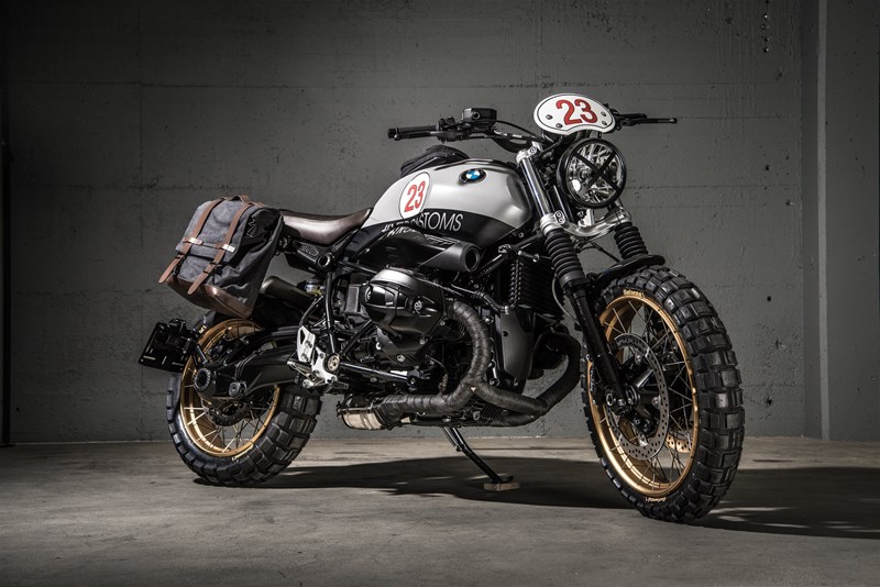 BMW R NineT Scrambler Stage M #23 Umbau von VTR Customs