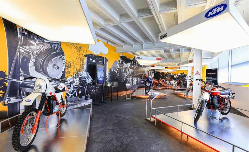 KTM Pop-Up-Ausstellung