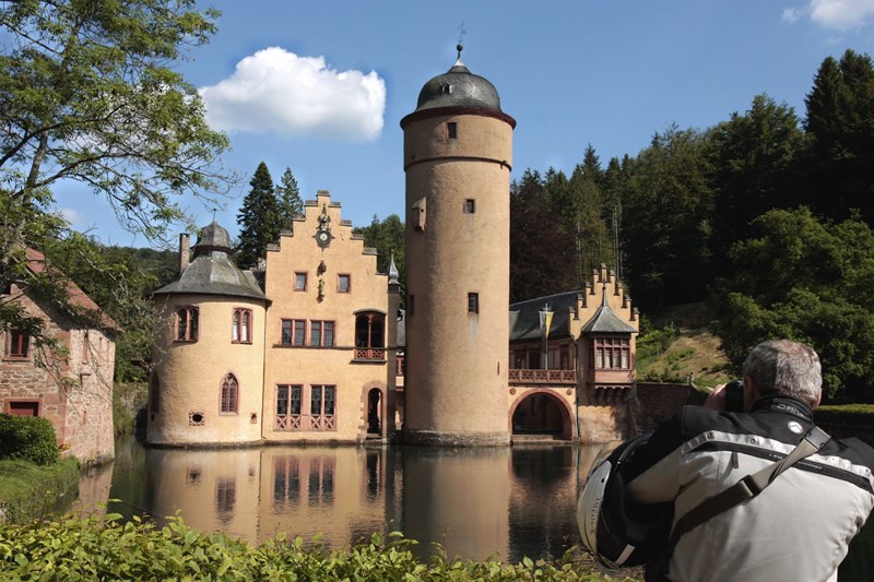 Wasserschloss Mespelbrunn in Franken